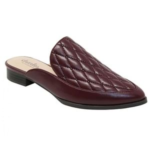 Charles by Charles David Maroon Red Mules Shoes Size 8 New